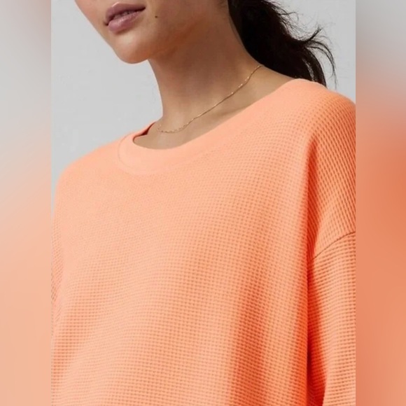 Athleta Coaster Luxe Waffle Sweatshirt - Picture 4 of 9